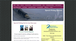 Desktop Screenshot of americanspeechwriter.com